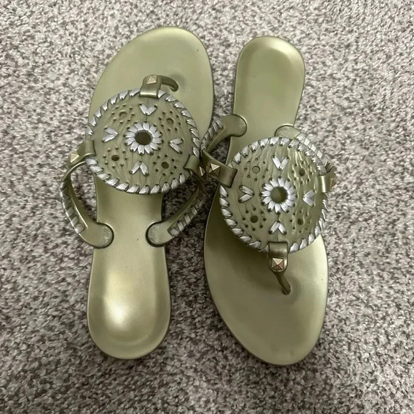 Jack Rogers Georgica Jelly Flip Flop Size 8 - Picture 1 of 4
